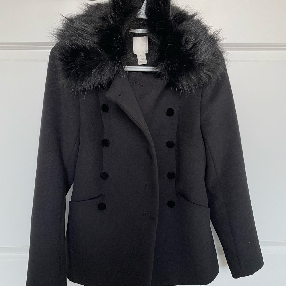 Black coat